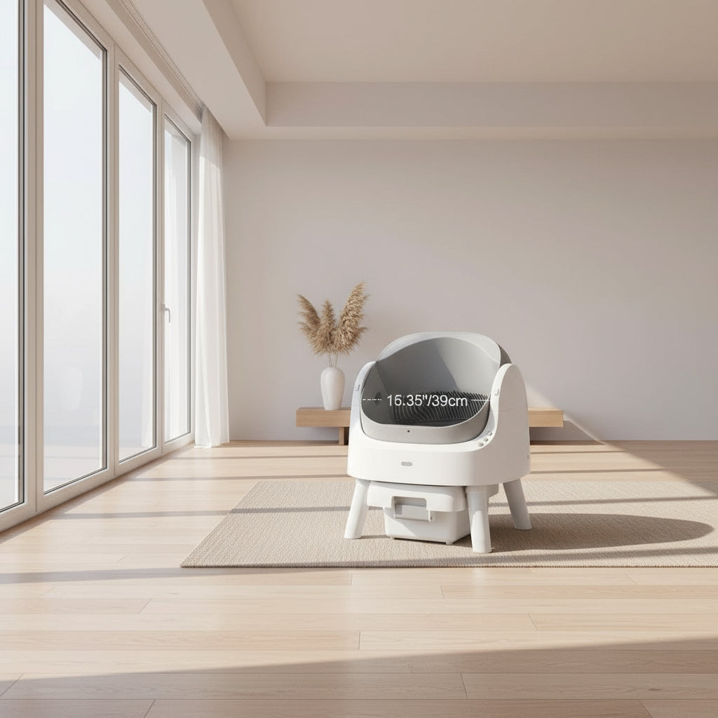 Autoscooper 11 Self-Cleaning Automatic Cat Litter Box, with Open-Top Design